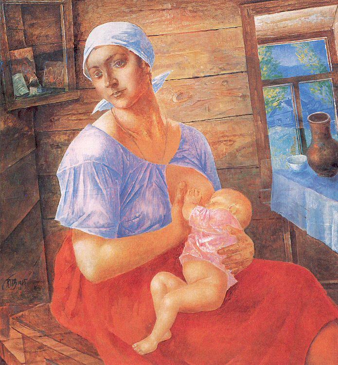 Mother, Petrov-Vodkin, Kozma